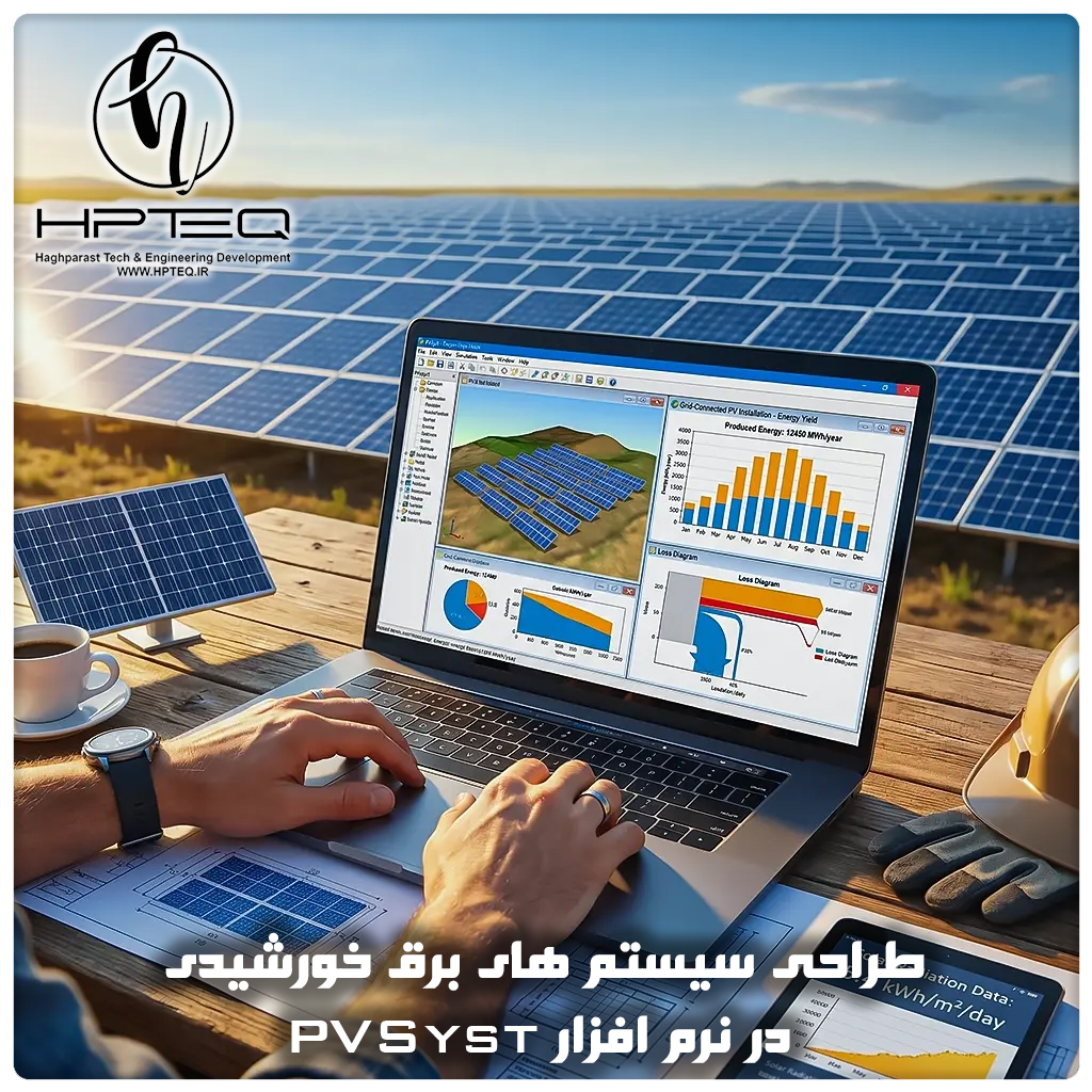 طراحی سیستم های برق خورشیدی در نرم افزار PVSyst